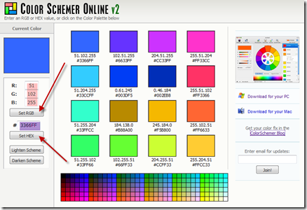 Come conoscere il codice numerico dei colori. | Idee per ...